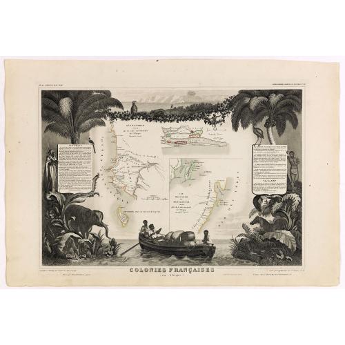 Old map image download for Colonies Françaises (en Afrique). N°91.