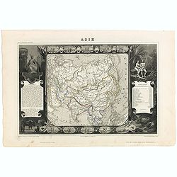 Carte de l'Asie.