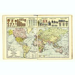 The Royal Primrose Atlas. 'A Complete Desk Companion & Blotter Combining The Most Interesting And Up-To-Date Maps ...