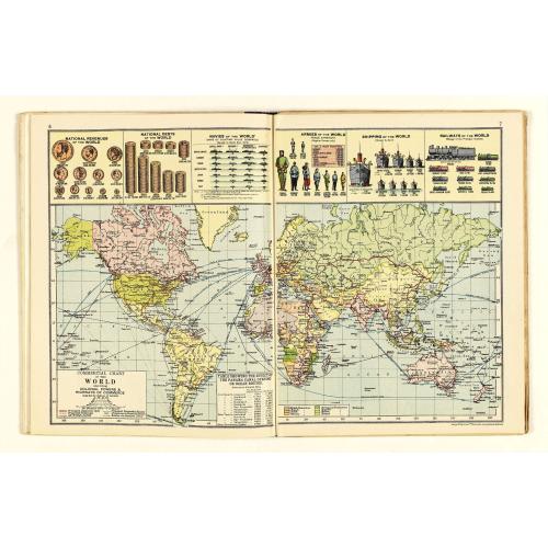 Old map image download for The Royal Primrose Atlas. 'A Complete Desk Companion & Blotter Combining The Most Interesting And Up-To-Date Maps ...