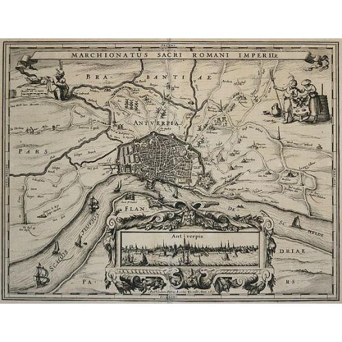 Old map image download for Marchionatus Sacri Romani Imperii.