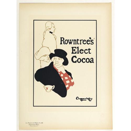 Old map image download for Rowntree's Elect Cocoa.