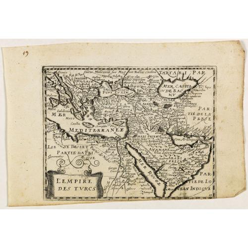 Old map image download for L'Empire des Turcs.