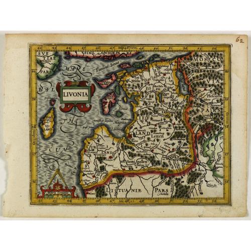 Old map image download for Livonia.