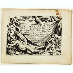 [Title page] Premiere partie Les plans et profilz de toutes les principales villes et lieux considerables de France . . .