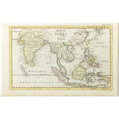 Old map image download for East Indies.