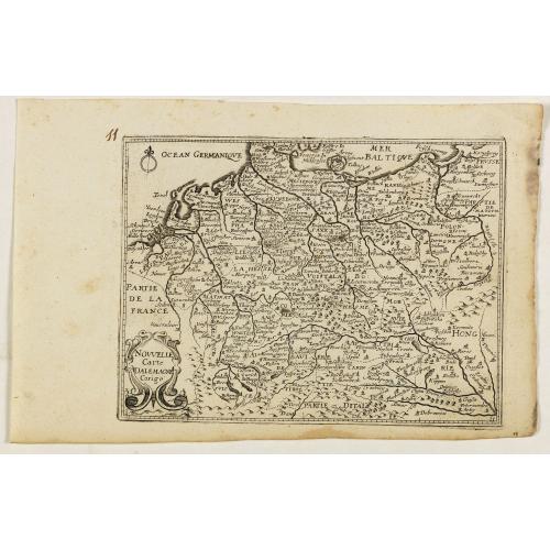 Old map image download for Nouvelle carte D'alemagne corigé.