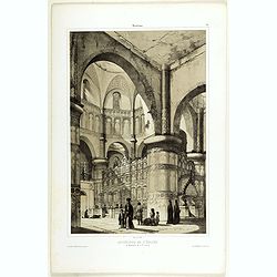 Intérieur de l'église du Monastère de la Ste Trinité.