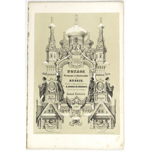Old map image download for [Title page] Voyage pittoresque et archaéologique en Russie.