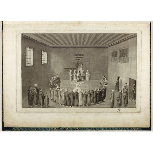 Old map image download for [Tableau Général de l'Empire Ottoman]. 11 plates with the panoramic view of Mecca.