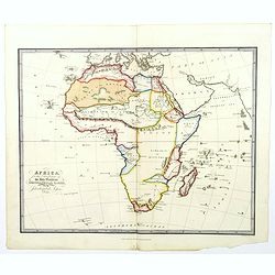 Africa for the Elucification of the Abbe Gaultier's Geographical Games.