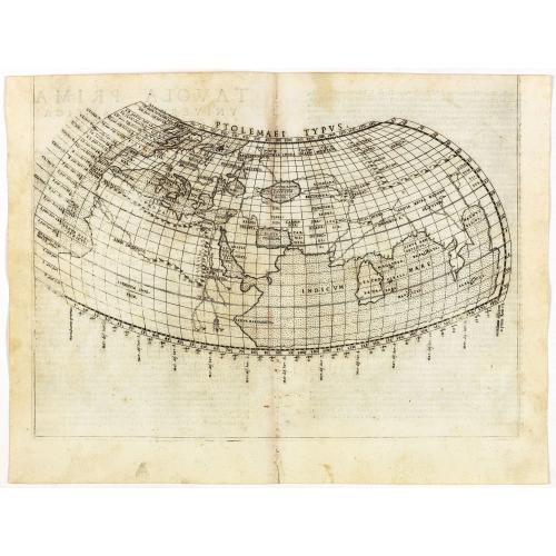 Old map image download for Ptolemaei Typus.