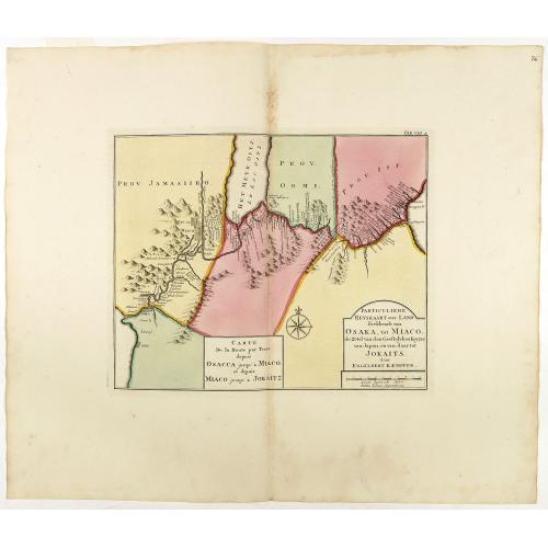 Old map image download for [Complete set of maps of Japan] Imperium Japonicum Per Regiones Digestum Sex et Sexaginta Atque Ipsorum Japonensium Mappis Descriptum Ab Hadriano Relando.