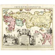 [Complete set of maps of Japan] Imperium Japonicum Per Regiones Digestum Sex et Sexaginta Atque Ipsorum Japonensium Mappis Descriptum Ab Hadriano Relando.