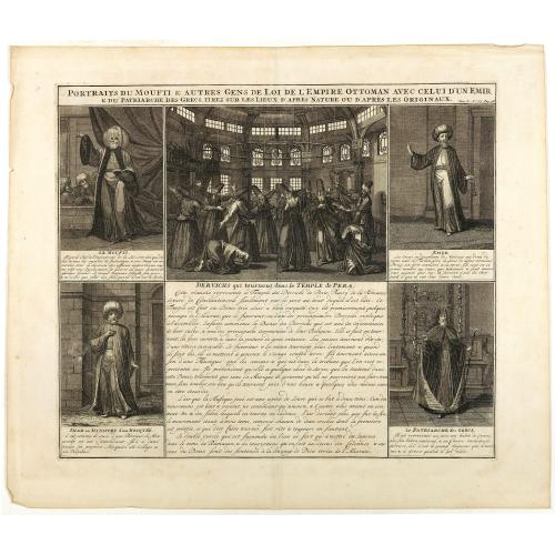 Old map image download for Portraits du Moufti & autres Gens de Loi de l'Empire Ottoman . . .