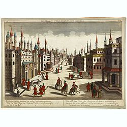 Prospectus septem turrium in urbe Constantinopolitana / Vüe des sept Tours ou Prisons d'etat à Constantinople. . .