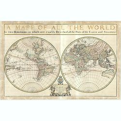 A Mapp of All The World.