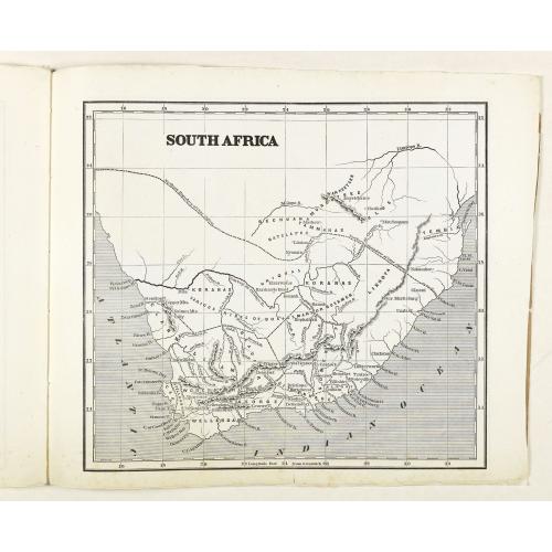 Old map image download for The Cerographic Missionary Atlas. [Imprint inside front cover:] Entered according to Act of Congress, in the year 1848, By Se. E. Morse & Co.,....