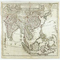 Carte des Indes et de la Chine . . .
