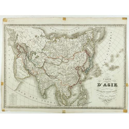 Old map image download for Carte d'Asie dressée par Pierre Tardieu . . .