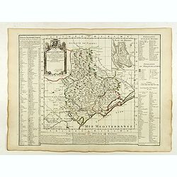 Carte du Diocese de Beziers . . .