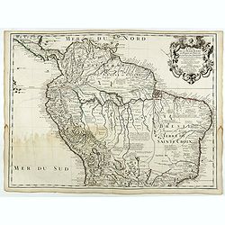 Carte de la Terre Ferme du Perou, du Bresil.