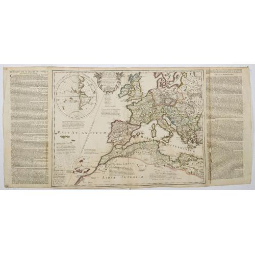 Old map image download for Theatrum Historicum. . . Romani tu Barbarorum. . . Pars Occidentalis. . .
