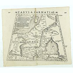 Tabula Sarmatiae. (Eastern Europe including Poland and Black sea region)