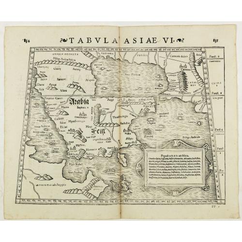 Old map image download for Tabula Asiae VI. ( Arabian Peninsula)