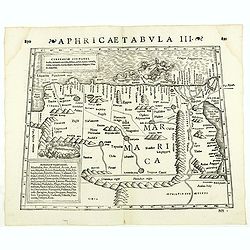 Aphricae Tabula III. (North Africa and Egypt)