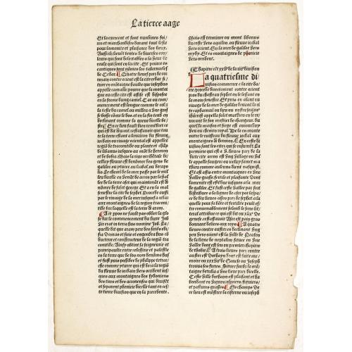 [La Mer des Histoires]. La tierce aage. Feuillet XXI.
