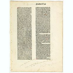 [Text page]. La sizieme aage. Feuillet IIc XIII.