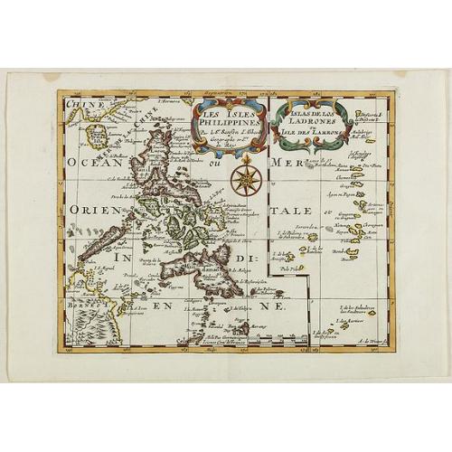 Old map image download for Les Isles Philippines Molucques et de la Sonde.