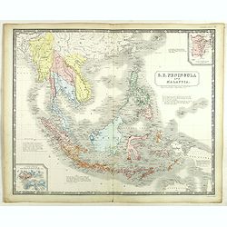 S.E. Peninsula and Malaysia.