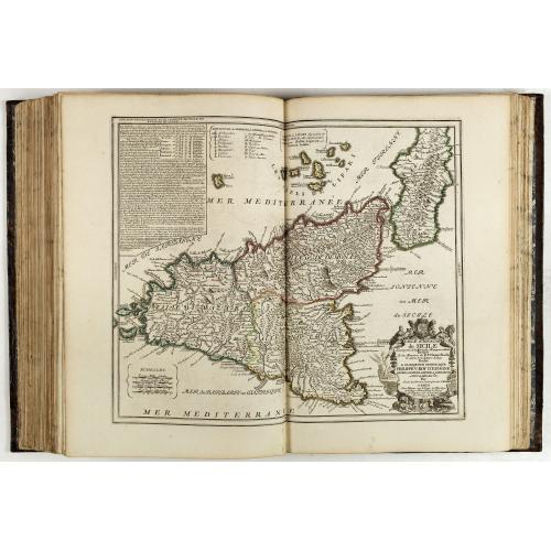 Old map image download for Le Théâtre du monde dédié au roi contenant les cartes générales et particulières des royaumes et états qui le composent.