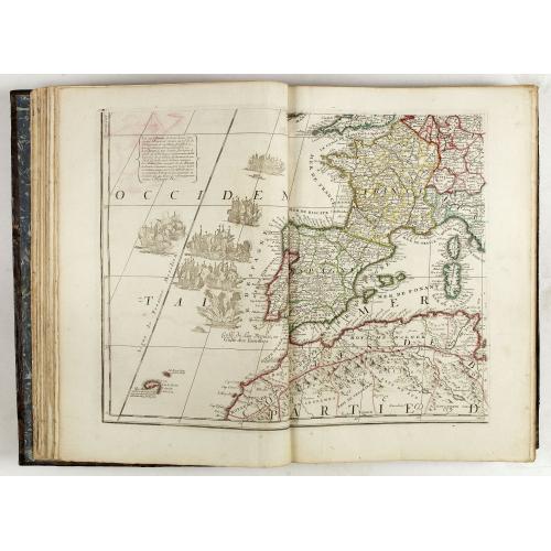 Old map image download for Le Théâtre du monde dédié au roi contenant les cartes générales et particulières des royaumes et états qui le composent.
