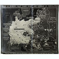 Areas in Europe that nazis insist are German in population . . .