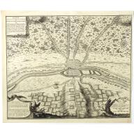 Lutece conquise par les François sur les Romains ou second plan de la ville de Paris [...] par M.L.C.D.L.M.