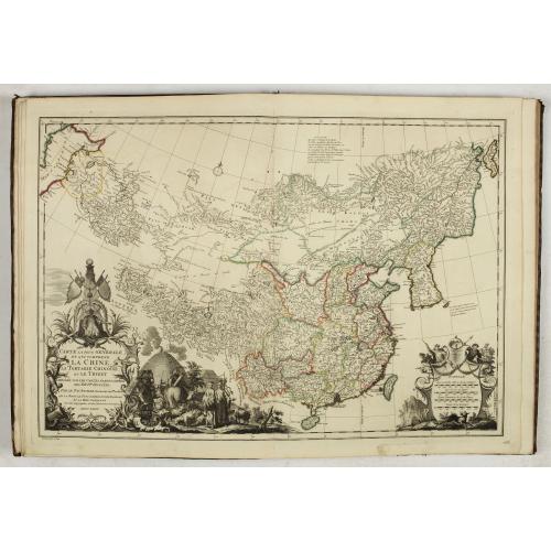 Old map image download for Nouvel atlas de la Chine, de la Tartarie chinoise, et du Thibet.