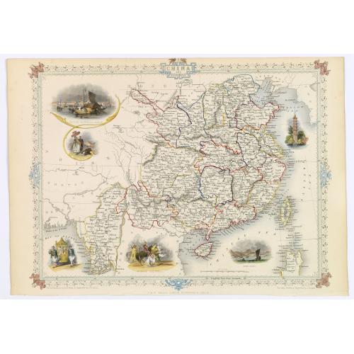 Old map image download for China and Birmah.