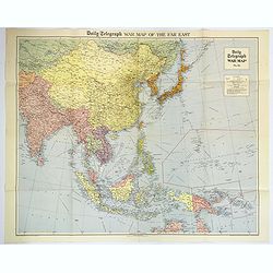 Daily Telegraph War Map of The Far East. [No.11]