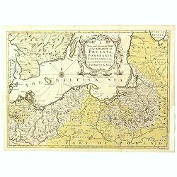A New and Accurate Map of the Kingdom of Prussia, Pomerania, Courland & the Adjacent Parts Bordering on the Baltick Sea.