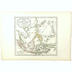 Les Isles de la Sonde, Moluques, Philippines, Carolines et Marianes Par Robert de Vaugondy.