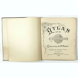 Atlas de Filipinas. Trabajados por delineantes filipinos. . .