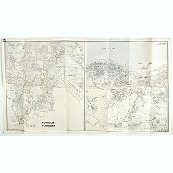 COLLECTION OF HONG KONG MAPS, BOOKS & FLYERS. Including CHINA - HONGKONG surveyed by Captn. Sir Edward Belcher, in H.M.S. Sulphur 1841. Corrected to 1901.