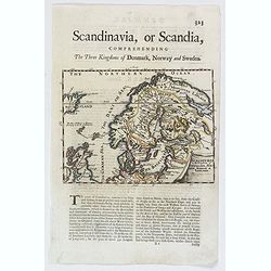 Scandinavia or the Kingdoms of Denmark, Sueden, Norway & Lapland.