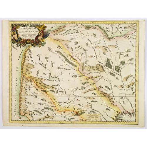 Old map image download for Partie Occidentale de la Lapponie Suedoise. . .