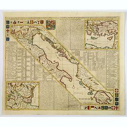 Carte de Géographie des différents Etats de la République de Venise . . .