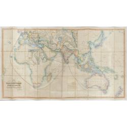 The Pathways of Empire Delineated: Map Showing The Steam Comunication And Overland Routes between England, India, China & Australia…