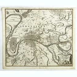 Typus choro-Topographicus regiae et totius Orbis celebrrimae urbis Lutetiae Parisiorum. . .
